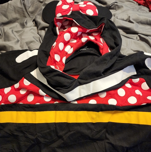 Women's Disney Minnie Hoodie w/Ears XL - Picture 1 of 16